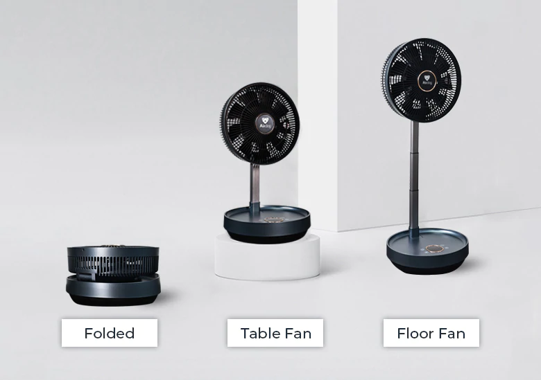 Airdog Battery-Powered Folding Fan
