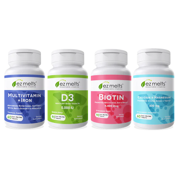 EZ melts Essential Women's Health Bundle