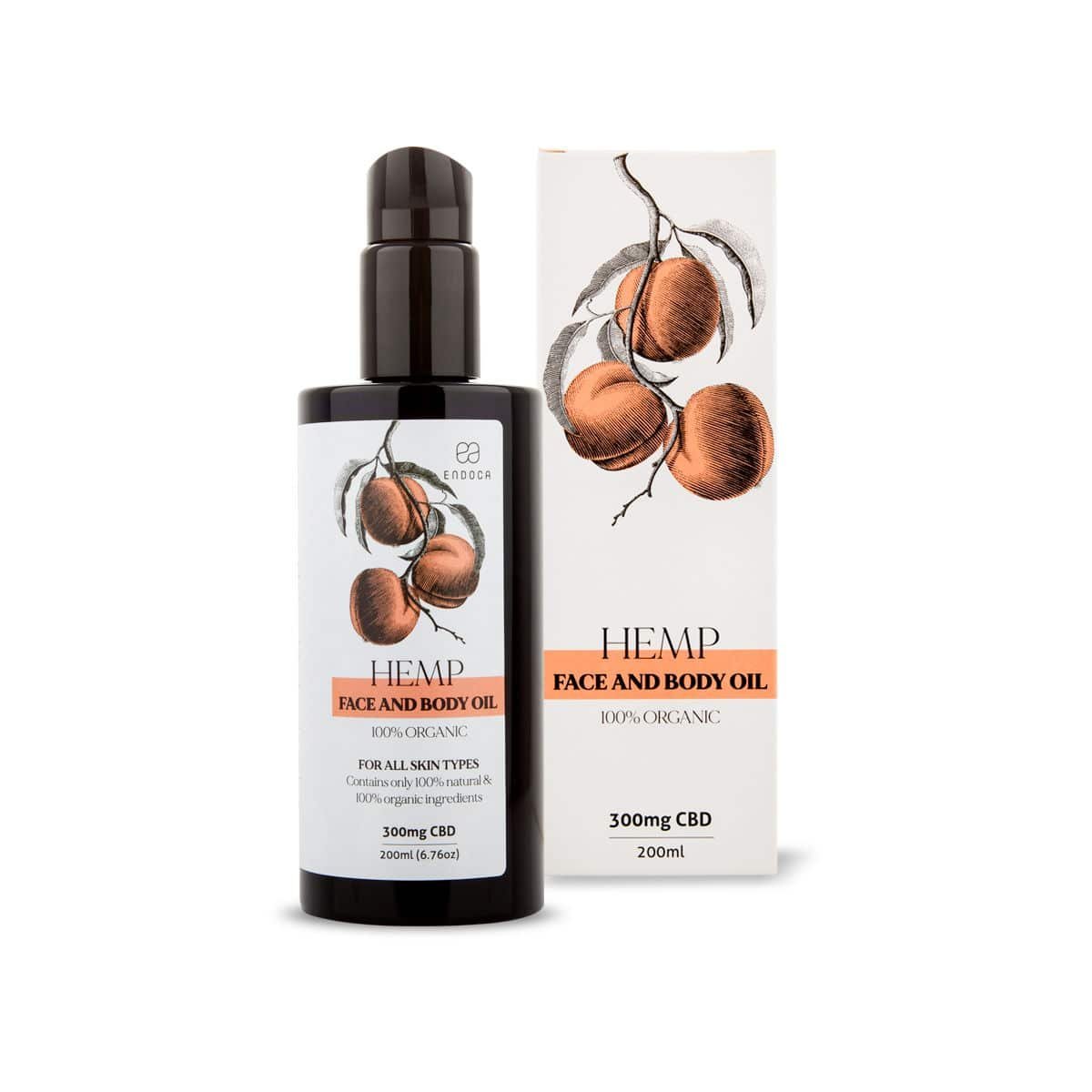 endoca cbd face and body oil