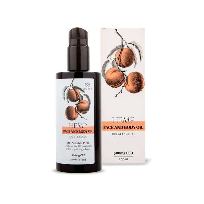 endoca cbd face and body oil