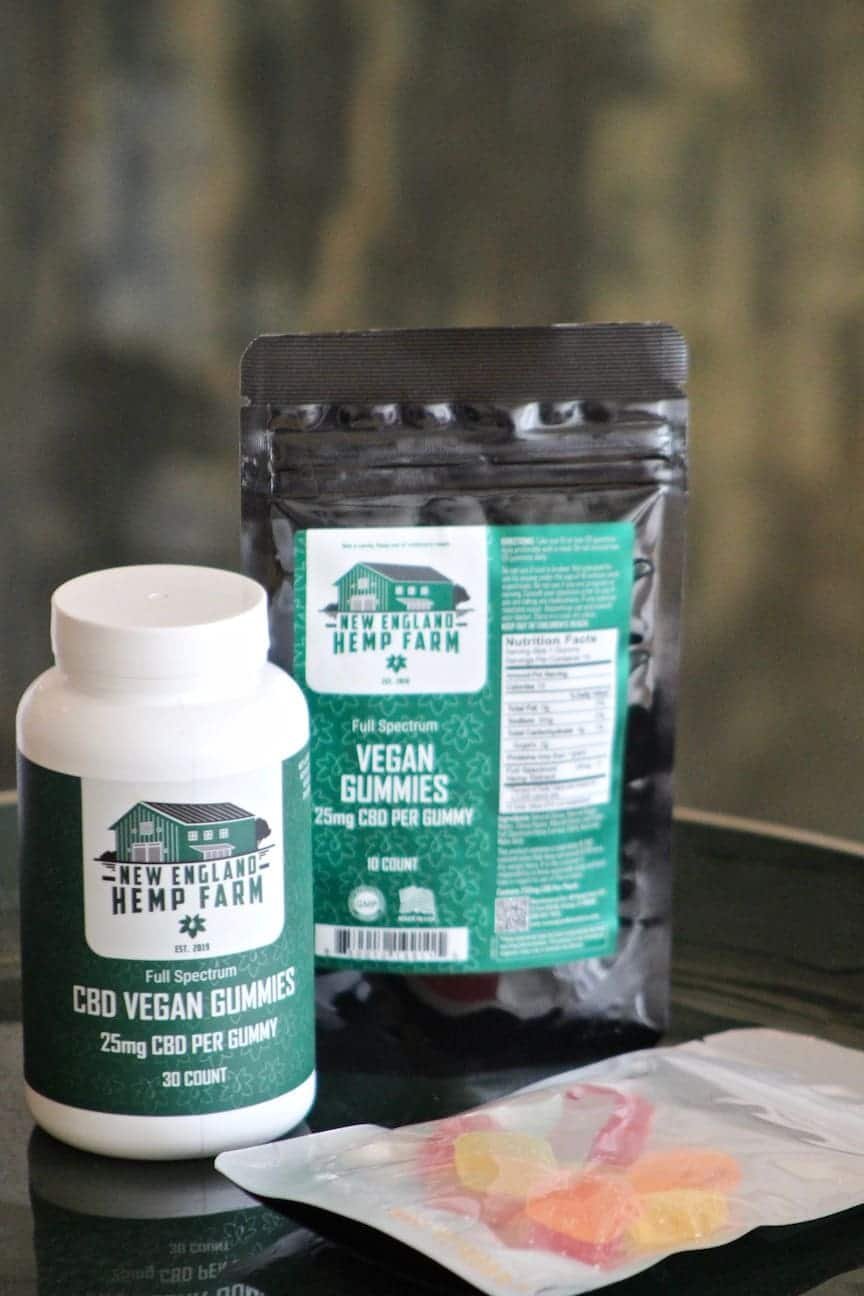 new england hemp vegan gummies