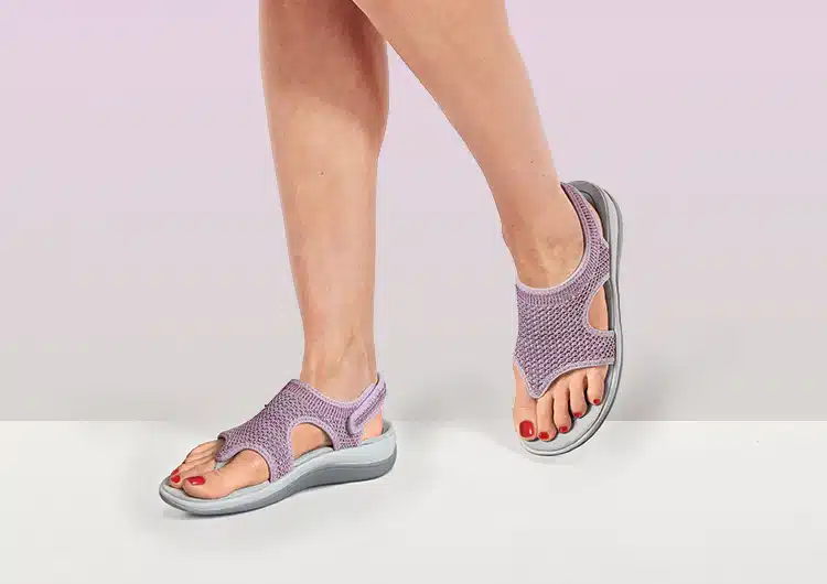 Orthofeet womens Lyra Rose 1