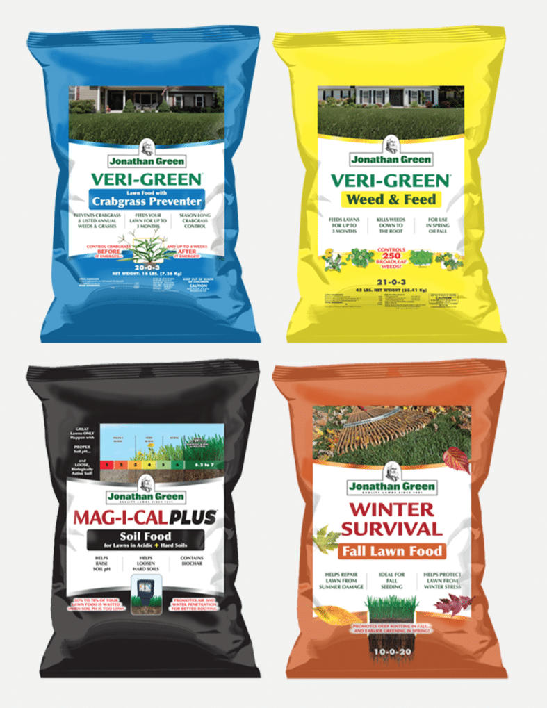 Annual Lawn Care Program for Acidic Soil