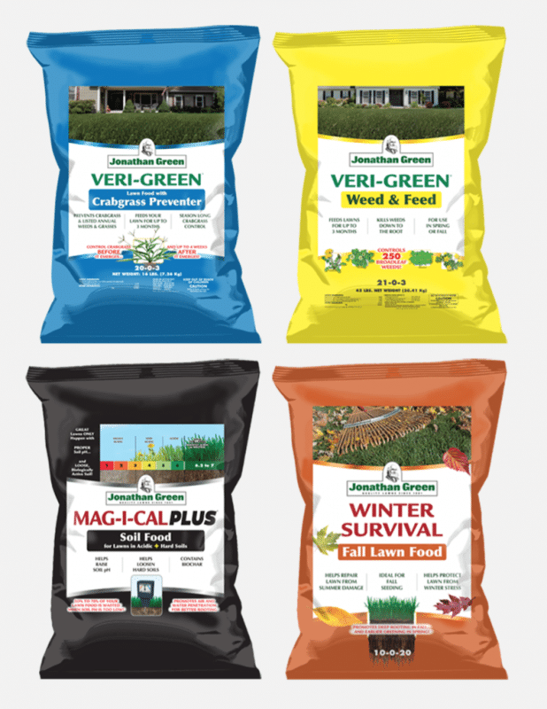 Annual Lawn Care Program for Acidic Soil