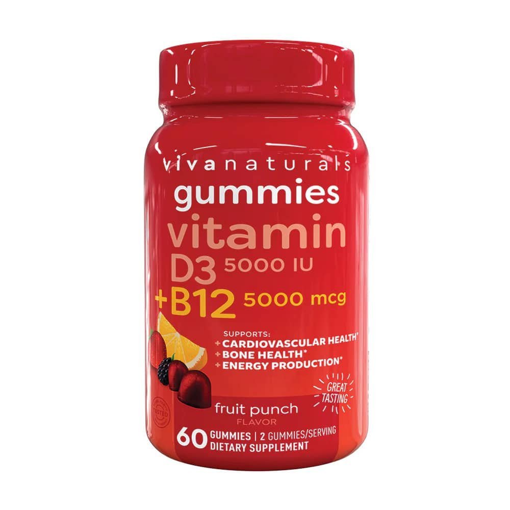 Vitamin D3 B12 Gummies 1