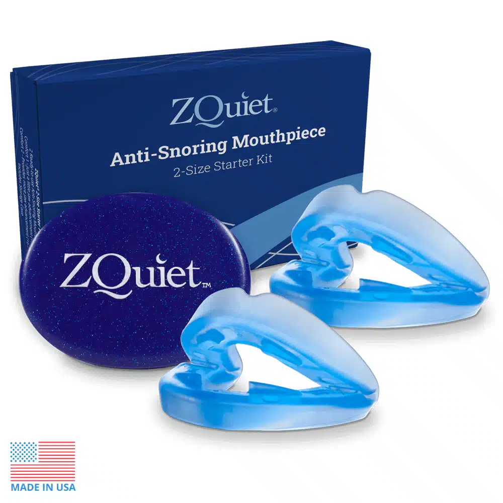 Zquiet anti snoring moutpiece set 1