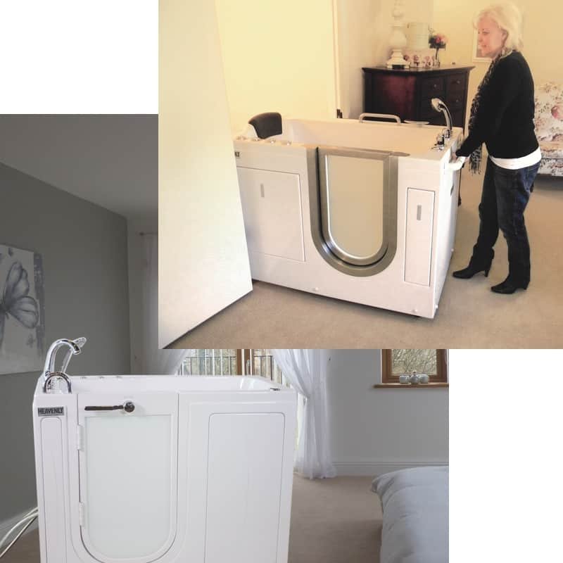 heavenly portable walk-in tubs