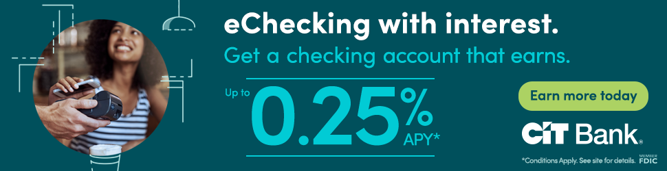 CIT Bank eChecking CD